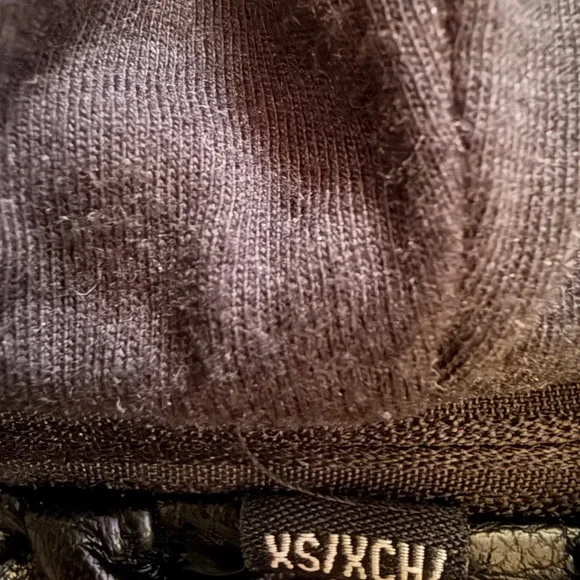 GUESS Black Leather Jacket for Women - Picture 5 of 5